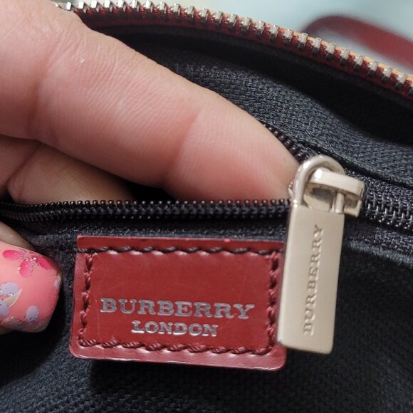 Burberry Nova Check Barrel Bag & Wallet * Leather & Coated Canvas - Picture 2 of 16